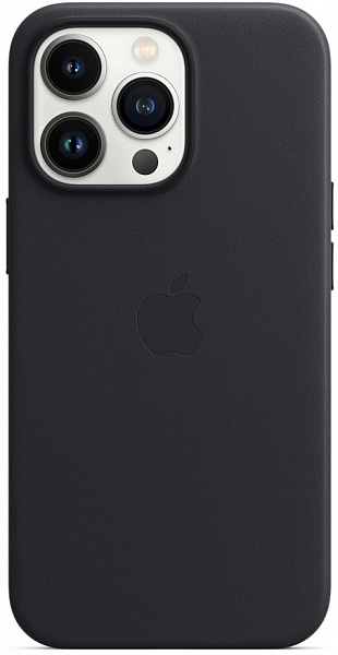 Apple для iPhone 13 Pro Leather Case with MagSafe (полночь) фото 2