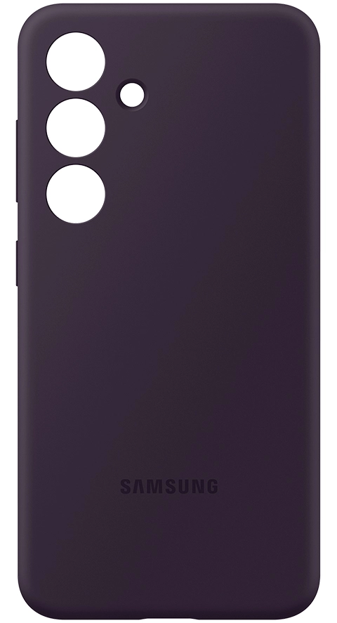 Silicone Case для Samsung S24 (темно фиолетовый) Silicone Case для Samsung S24 (темно фиолетовый)