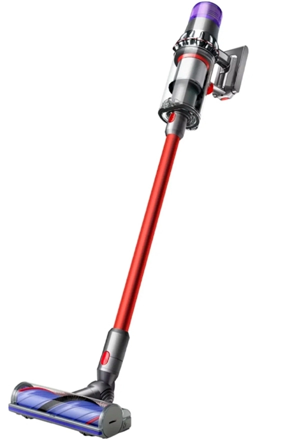 Dyson V11 extra SV28, никель/красный