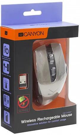 Беспроводная мышь Canyon CNS-CMSW7 (серый)