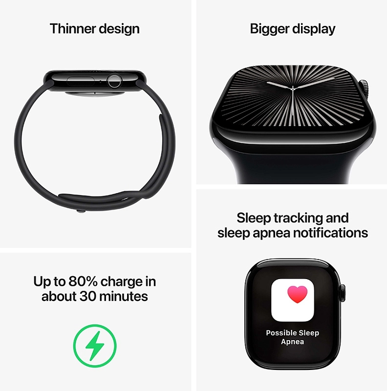 Apple Watch Series 10 42 мм (розовое золото корпус, розовый ремешок) фото 3 Apple Watch Series 10 42 мм (розовое золото корпус, розовый ремешок) фото 3