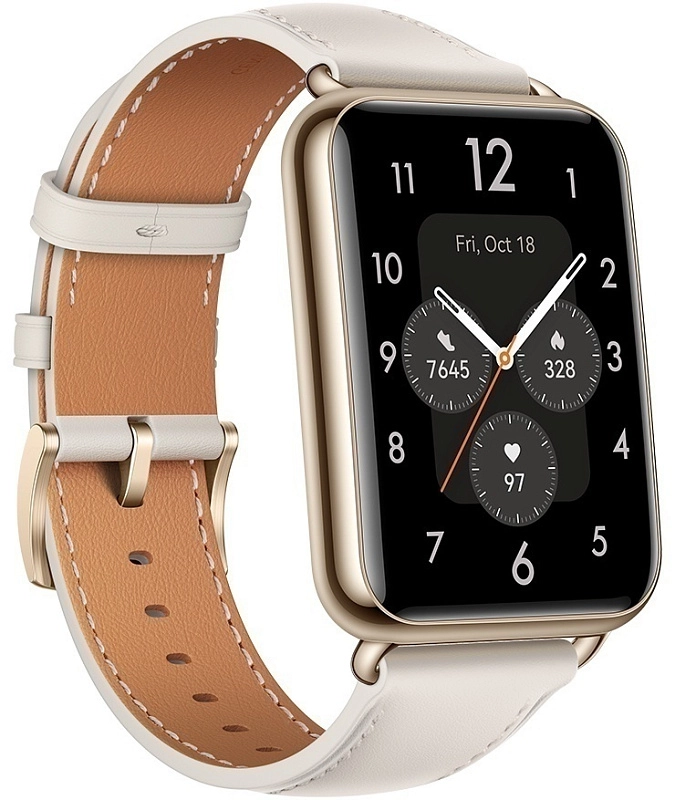 Huawei Watch FIT 2 Classic (лунный белый) фото 1