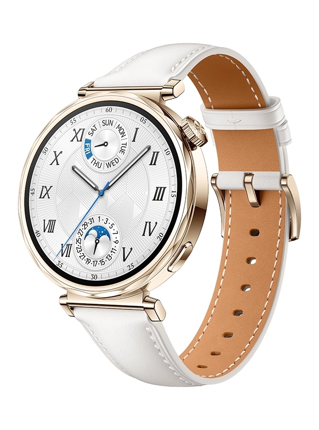 Huawei Watch GT 5 41 мм, кожа, белый