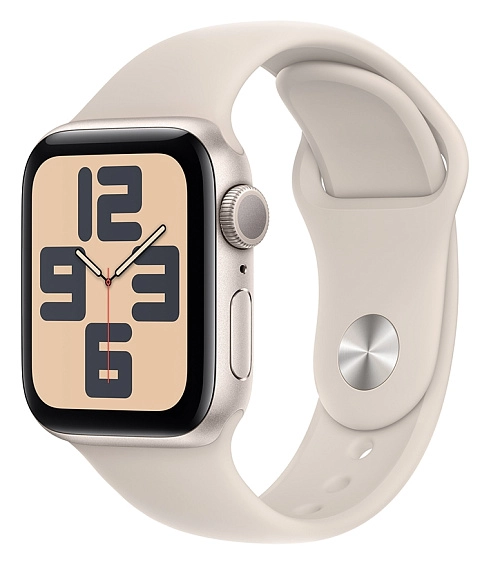 Apple Watch SE 2024 44 мм (сияющая звезда) Apple Watch SE 2024 44 мм (сияющая звезда)