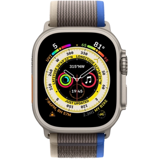 Apple Watch Ultra M/L + скретч-карта (синий/серый) фото 1 Apple Watch Ultra M/L + скретч-карта (синий/серый) фото 1
