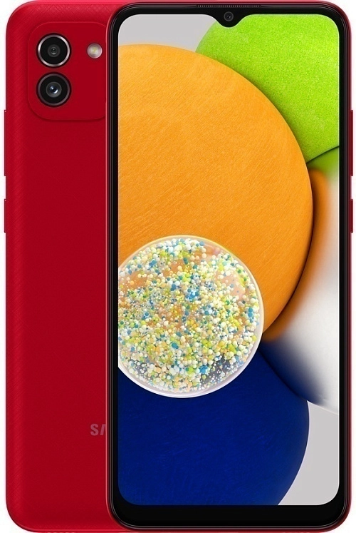 Samsung Galaxy A03 3/32GB (красный) Samsung Galaxy A03 3/32GB (красный)