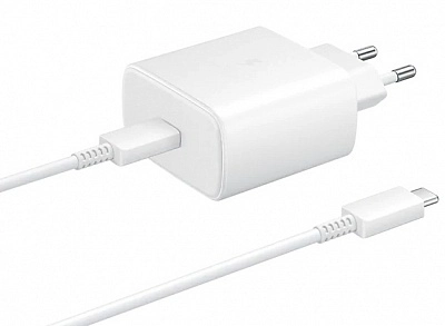 Samsung USB Type-C с функцией быстрой зарядки Power Delivery 45Вт (белый)