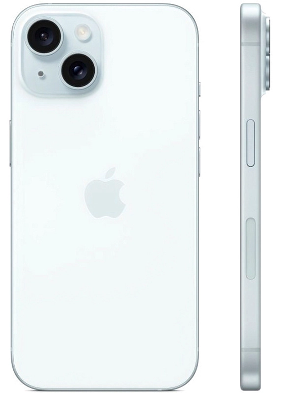 Apple iPhone 15 256GB (A3092,2 SIM) (голубой) фото 2