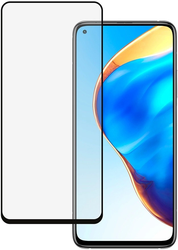 Стекло защитное CASE 3D для Xiaomi Mi 10T (черная рамка)