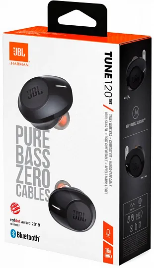 Naushniki Besprovodnye Jbl Tune 120 Tws Chernyj