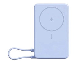 Xiaomi Magnetic Power Bank 10000 with Built-in Stand (WPB1007Z, голубой)