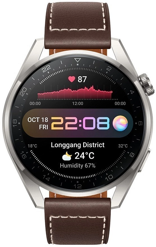 Huawei Watch 3 Pro Classic 48 мм (коричневый) фото 2 Huawei Watch 3 Pro Classic 48 мм (коричневый) фото 2
