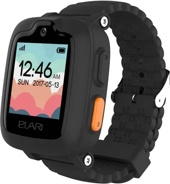 Смарт-часы детские Elari KidPhone 3G (черный)