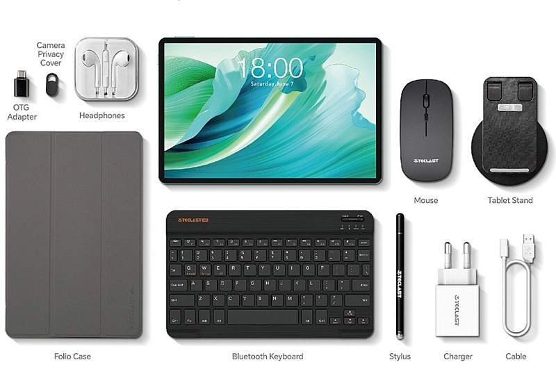 Teclast P30T Case Wi-Fi 10,1" 4/128GB (серый) фото 1 Teclast P30T Case Wi-Fi 10,1" 4/128GB (серый) фото 1