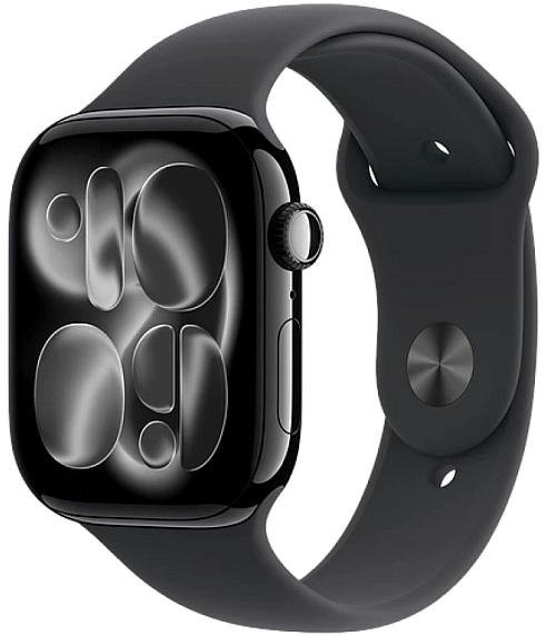 Apple Watch 11 42 мм (черный, S/M)