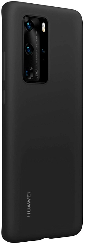 Silicone для Huawei P40 Pro (черный) фото 1