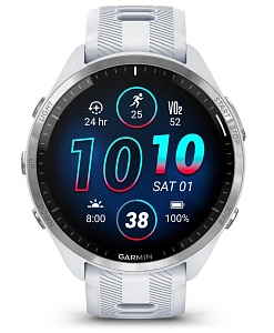Garmin Forerunner 965 47 мм (белый корпус/бело-серый ремешок)