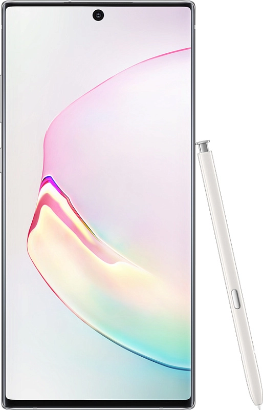 Смартфон Samsung Galaxy Note 10+ N975 (белый) фото 1