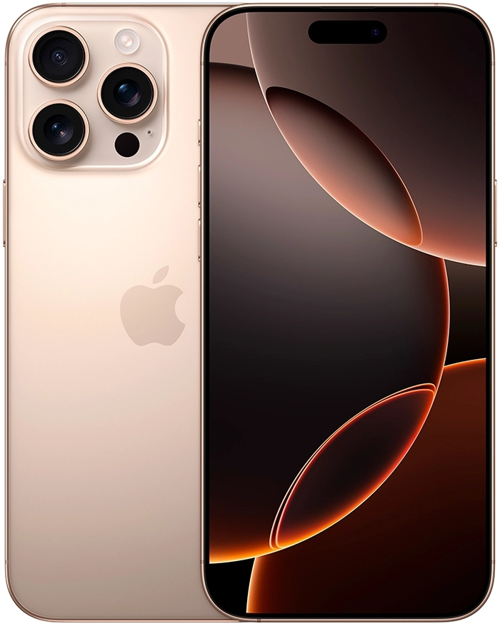 Apple iPhone 16 Pro Max 512GB (A3297, 2 SIM) (пустынный титан)