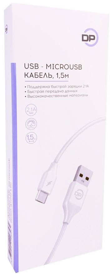 Digitalpart Micro-USB 1,5м (белый) Digitalpart Micro-USB 1,5м (белый)
