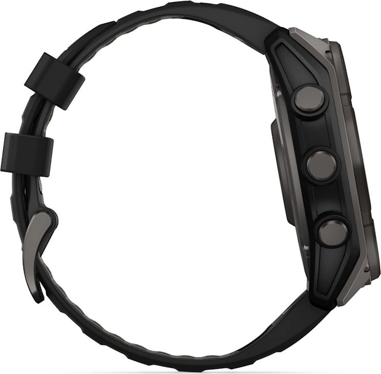 Garmin Fenix 8 AMOLED Sapphire Solar 51 мм (титановый корпус/неоново-серый ремешок) фото 6
