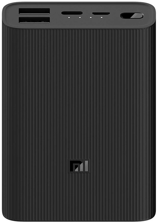 Внешний аккумулятор Xiaomi Mi Power Bank 3 Ultra compact (PB1022ZM) 10000 mAh (черный)
