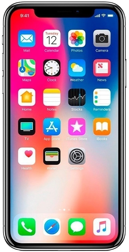 Apple iPhone X 64GB Грейд A (серый космос) Apple iPhone X 64GB Грейд A (серый космос)