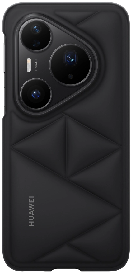 Cloud Vegan Leather Case для Huawei Pura 80 Pro  (черный)