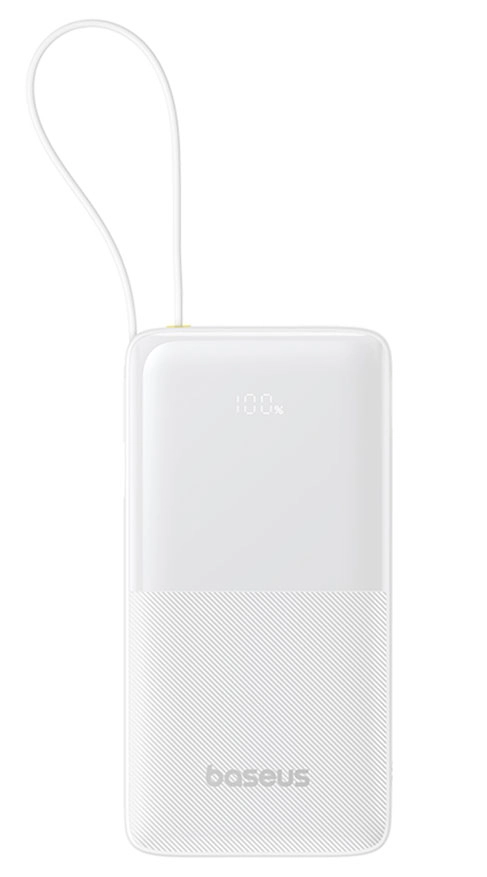 Baseus Bipow 2 Digital Display Power Bank 20000mah 20W (белый) Baseus Bipow 2 Digital Display Power Bank 20000mah 20W (белый)