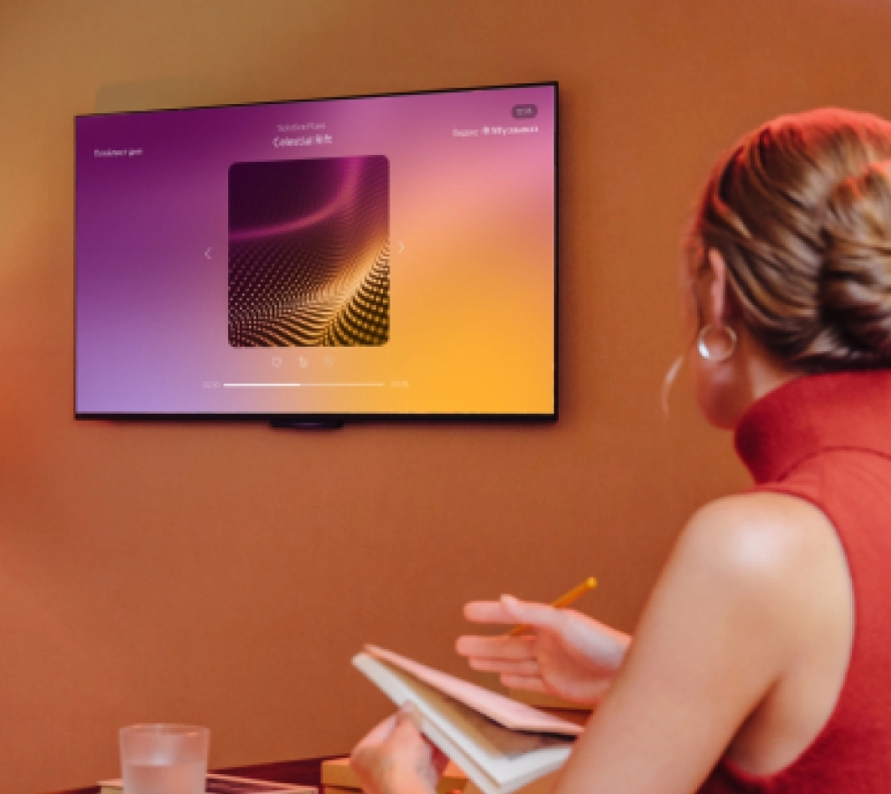 QLED экран Яндекс ТВ