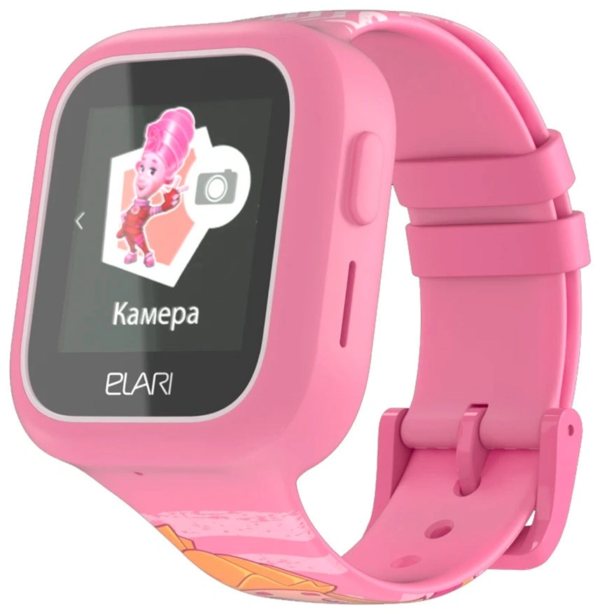 Смарт-часы детские ELARI FixiTime Lite (розовый)