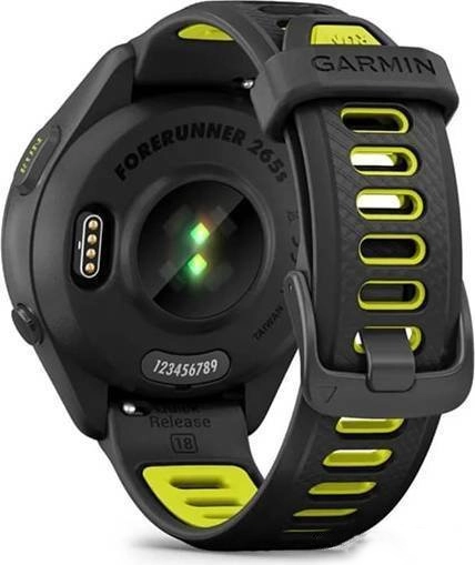 Garmin Forerunner 265S 42 мм (черный корпус/черно-желтый ремешок) фото 3