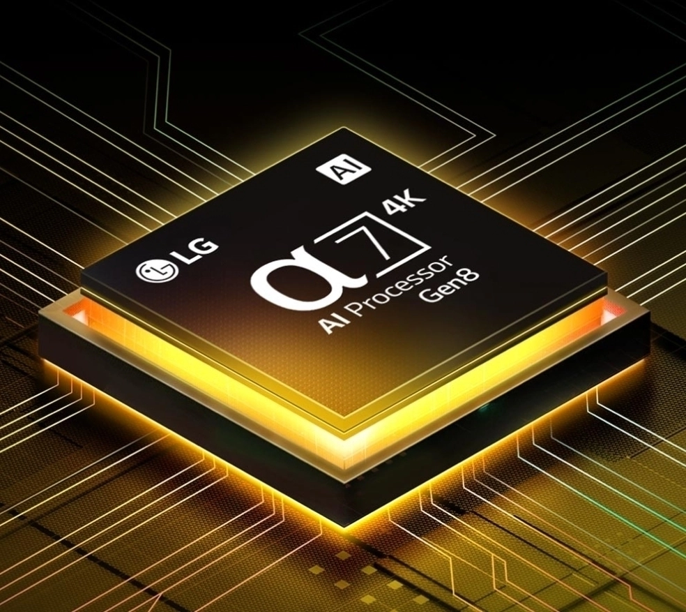 LG QNED82A6B процессор