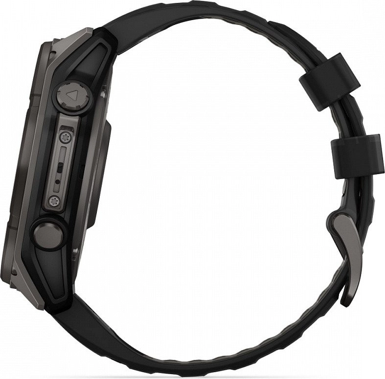 Garmin Fenix 8 AMOLED Sapphire Solar 51 мм (титановый корпус/неоново-серый ремешок) фото 5