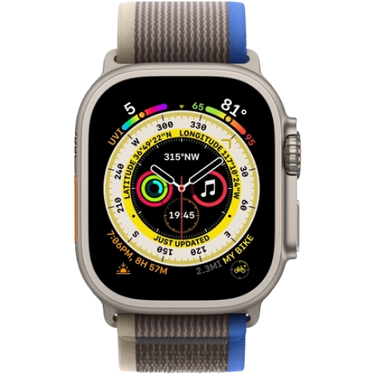 Apple Watch Ultra M/L + скретч-карта (синий/серый) фото 1 Apple Watch Ultra M/L + скретч-карта (синий/серый) фото 1