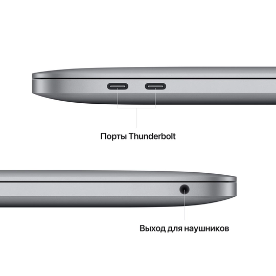 Apple Macbook Pro 13" M2 8/256Gb 2022 (серый космос) фото 2